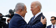 Israels Regierungschef Benjamin Netanjahu und US-Präsident Joe Biden